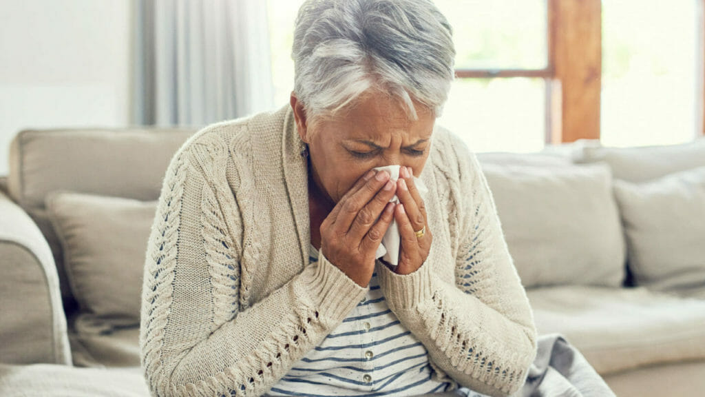 Flu activity rises as most COVID-19 markers decline