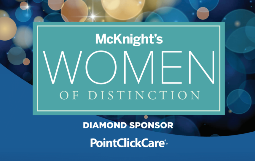 McKnight's Women of Distinction 2021 logo